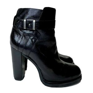 NINE WEST “Sherbert” Platform 5" heel ankle boots, SZ 10.5 Gently Used